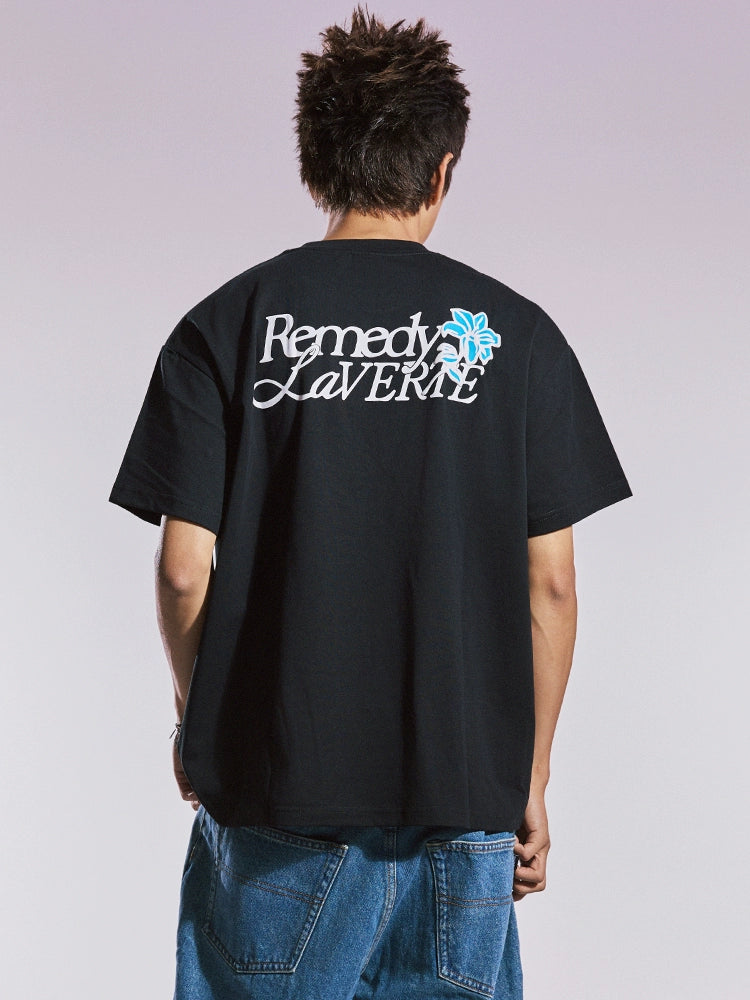 Remedy Small Flowers Foam Print Tee | Face 3 Face