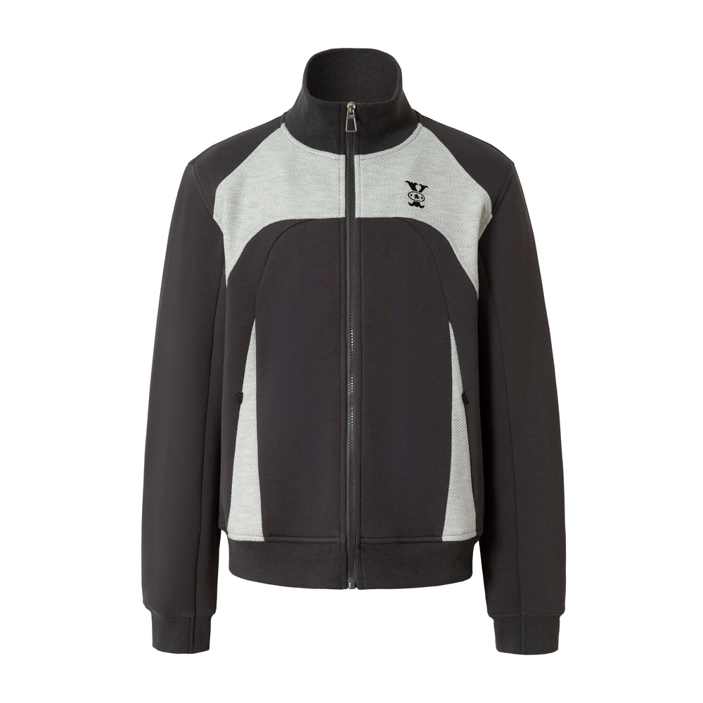 YADcrew Color Block Deconstructed Track Jacket | Face 3 Face