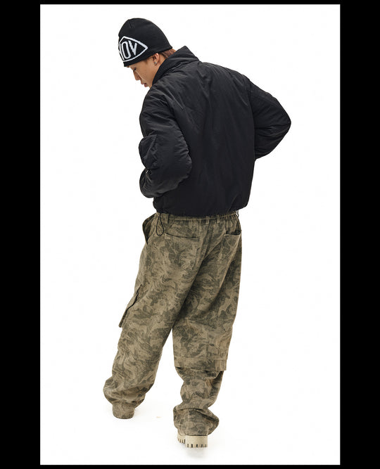 NOVACAM Windproof Puffer Short Jacket | Face 3 Face