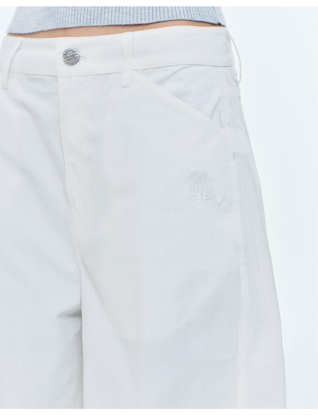 MEDM Lightweight Embroidered Baggy Pants | Face 3 Face