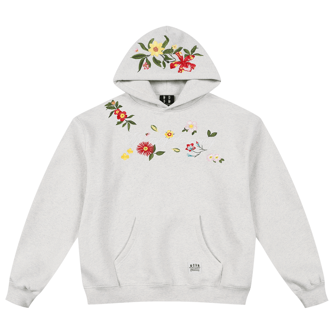 MEDM Colorful Floral Embroidered Hoodie | Face 3 Face