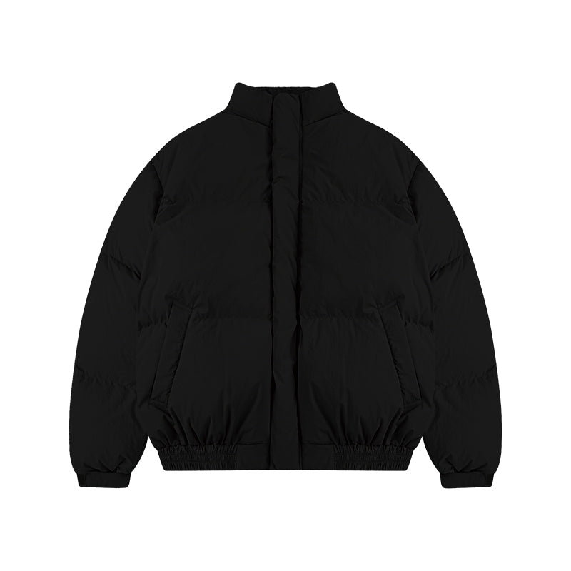 1807 Arrangement Font Embroidered  Down Jacket | Face 3 Face