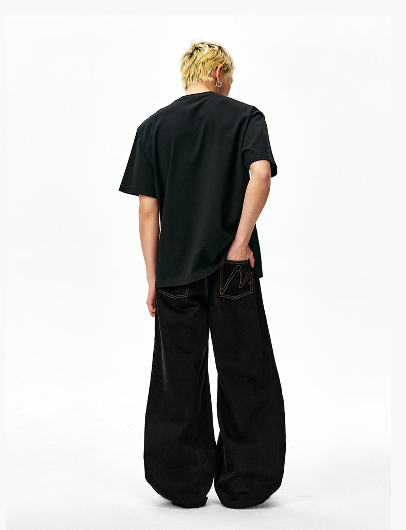 MEDM Baggy Denim Machete Jeans | Face 3 Face