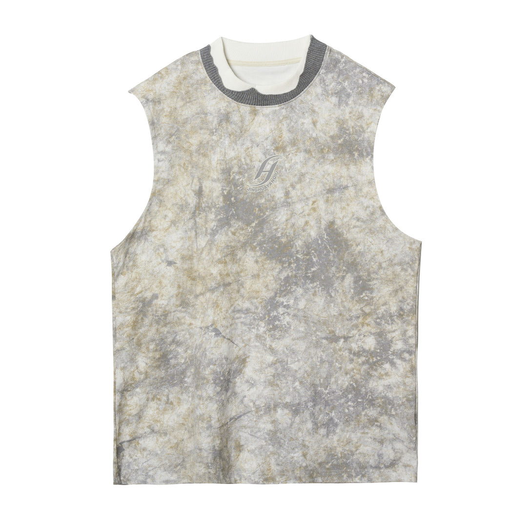 JHYQ Camouflage Sleeveless Tee