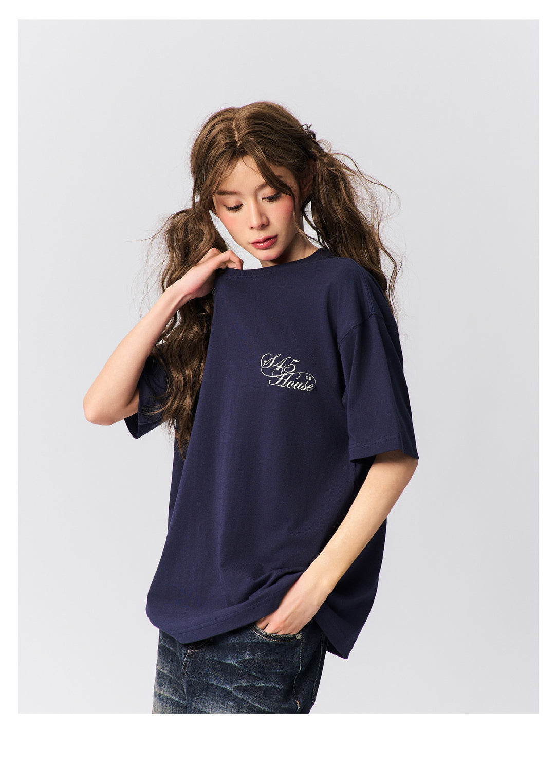 S45 Text Typography Printed Tee | Face 3 Face