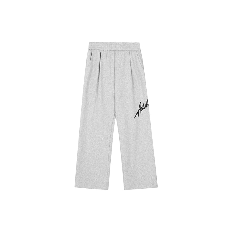 Achock Logo Embroidery Baggy Sweatpants | Face 3 Face
