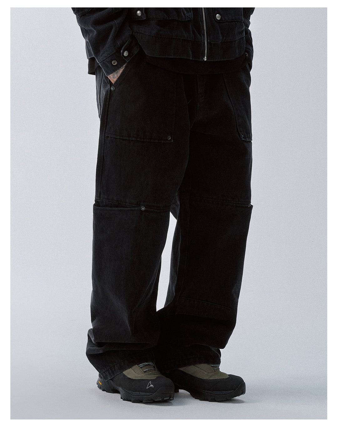 F2CE Multi Pocket Utility Washed Jeans | Face 3 Face