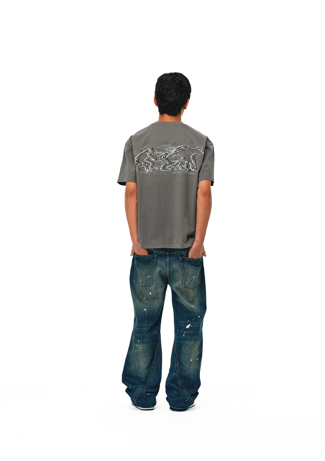 EVILKNIGHT(EK) Evolution Ink Dot Tee | Face 3 Face