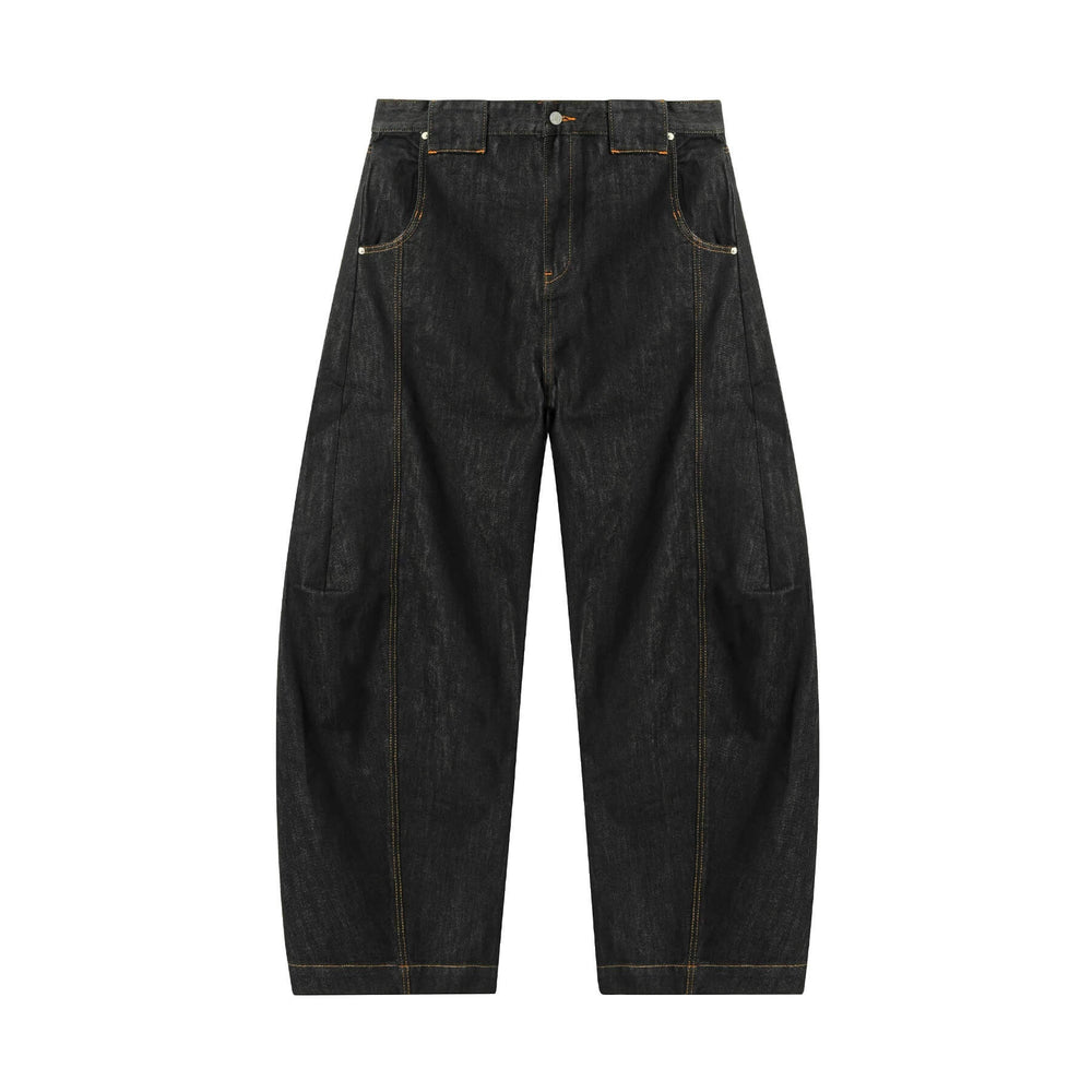 JHYQ Black Machete Baggy Jeans | Face 3 Face