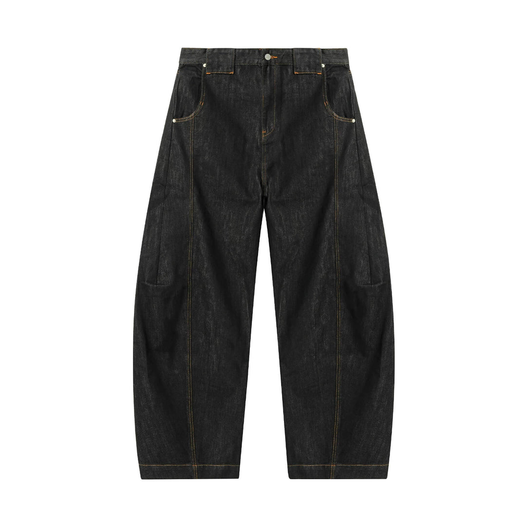 JHYQ Black Machete Baggy Jeans | Face 3 Face