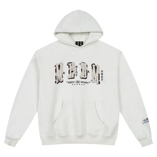 MEDM Animal Leather Logo Patch Hoodie | Face 3 Face