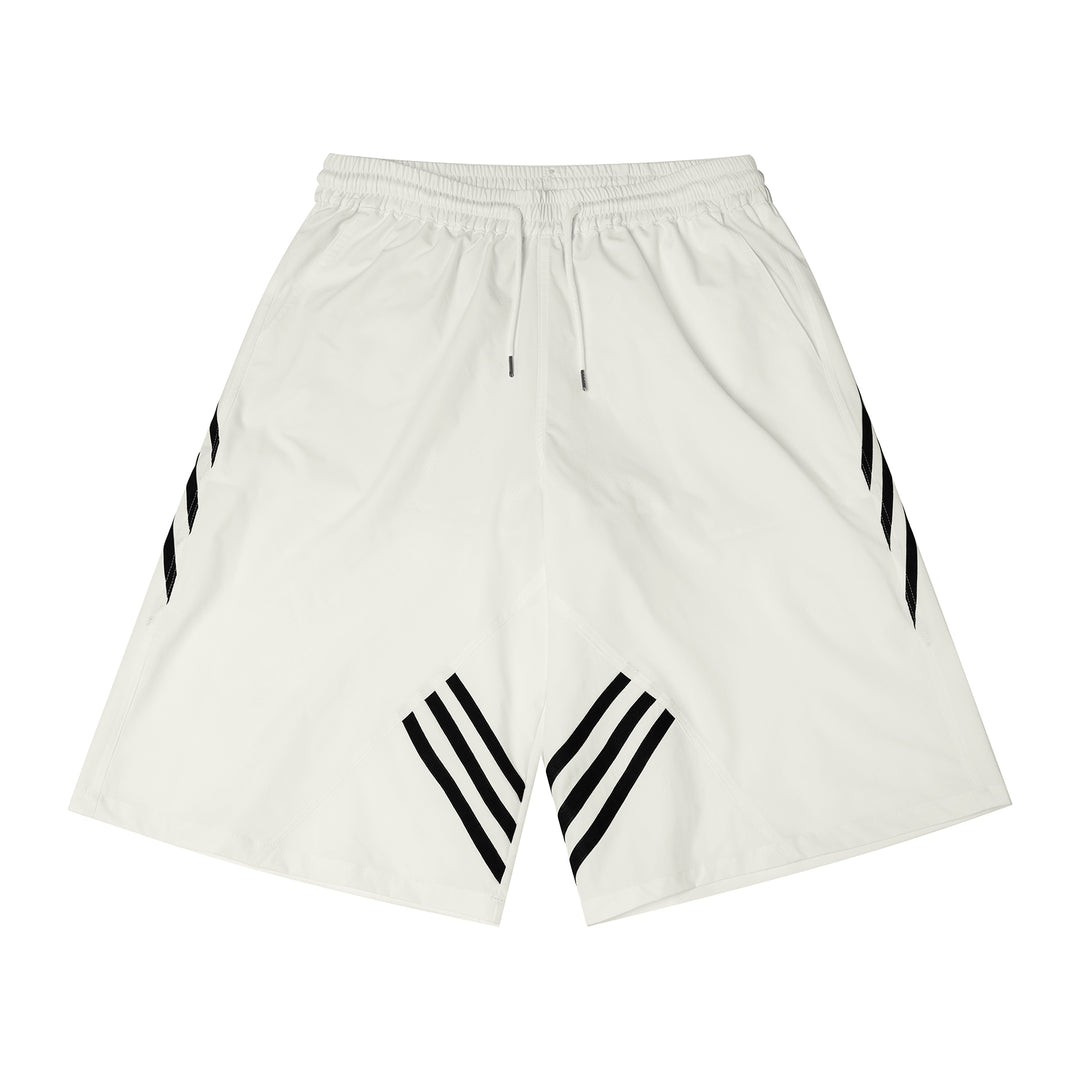 JHYQ Striped Sports Baggy Shorts