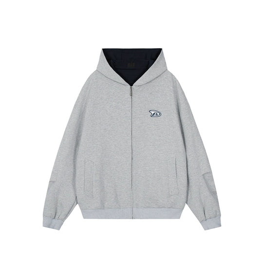 Achock Color Lined Zip Up Hooded Jacket | Face 3 Face