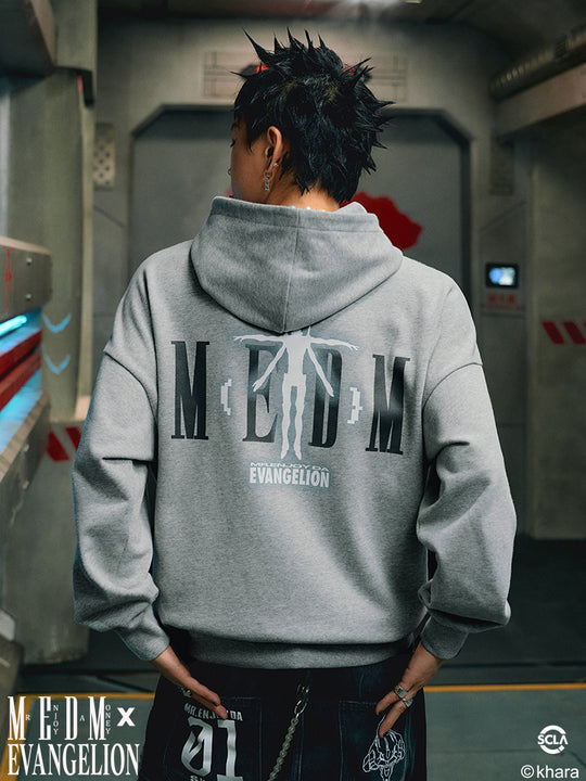 MEDM x EVA Unit-13 Kaworu Nagisa Hoodie | Face 3 Face