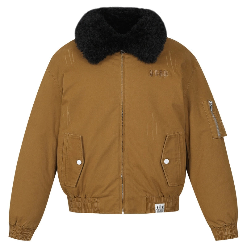 MEDM Reversible Sherpa Flight Jacket | Face 3 Face