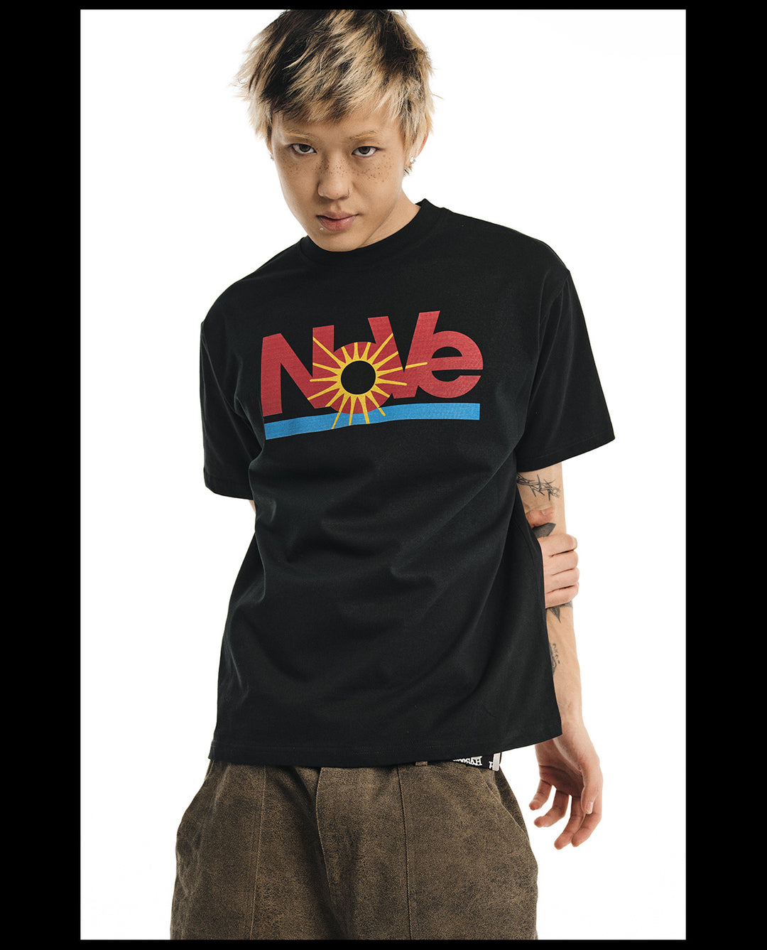 NOVACAM Inspired Logo Print Tee | Face 3 Face