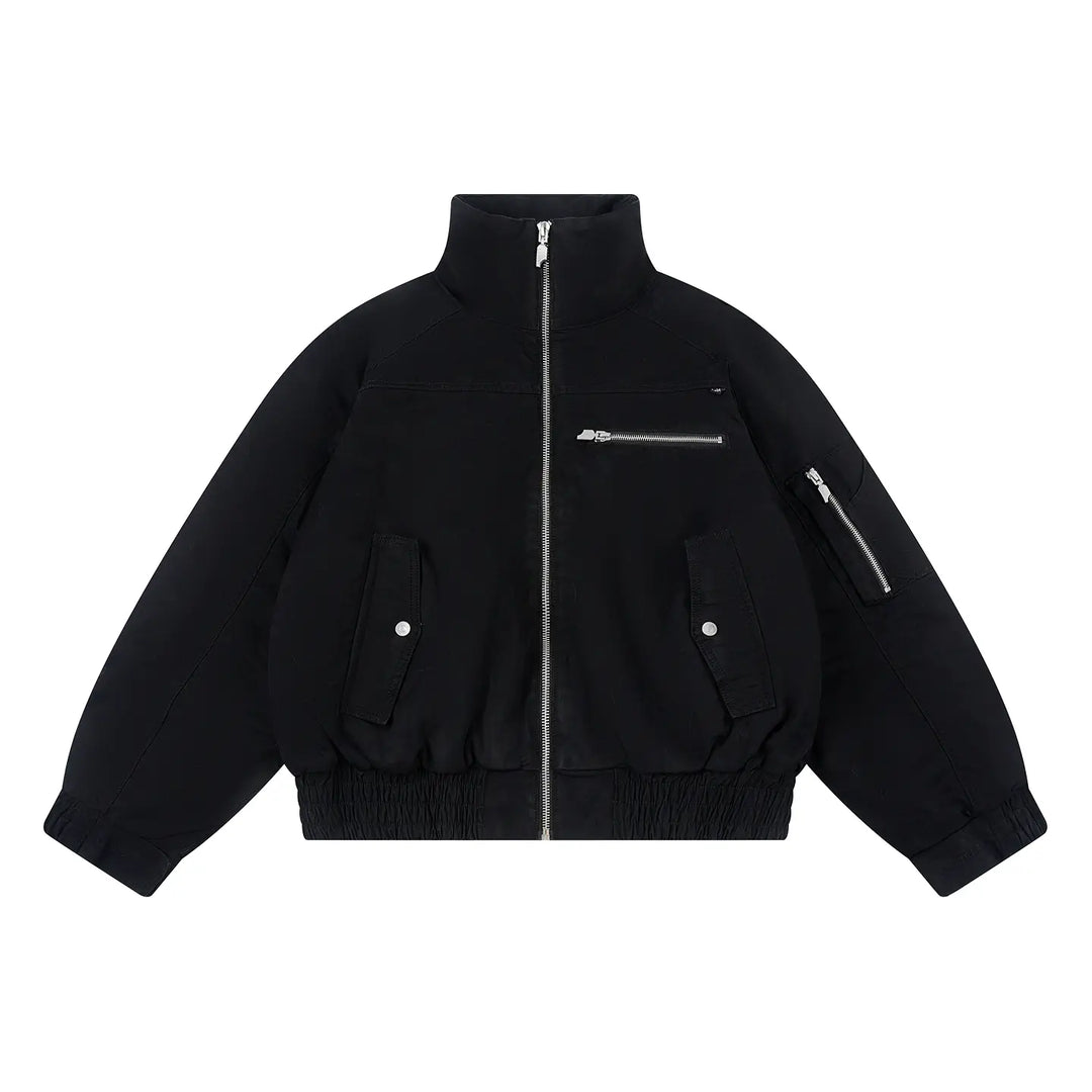 Labt Washed Structured Denim Jacket | Face 3 Face