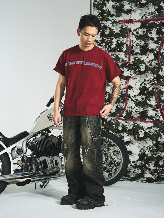 RUSURE Knights Sword Print Tee | Face 3 Face