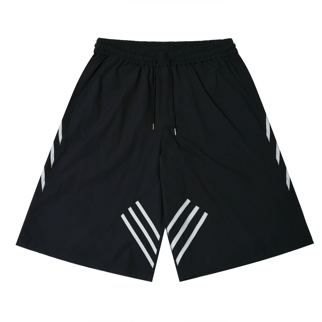 JHYQ Striped Sports Baggy Shorts