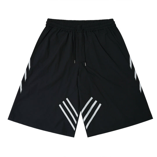 JHYQ Striped Sports Baggy Shorts