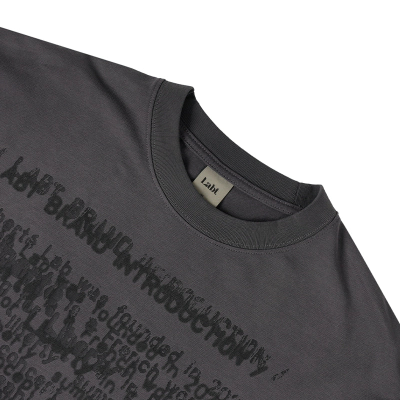 Labt Unreal Letters Print Tee | Face 3 Face