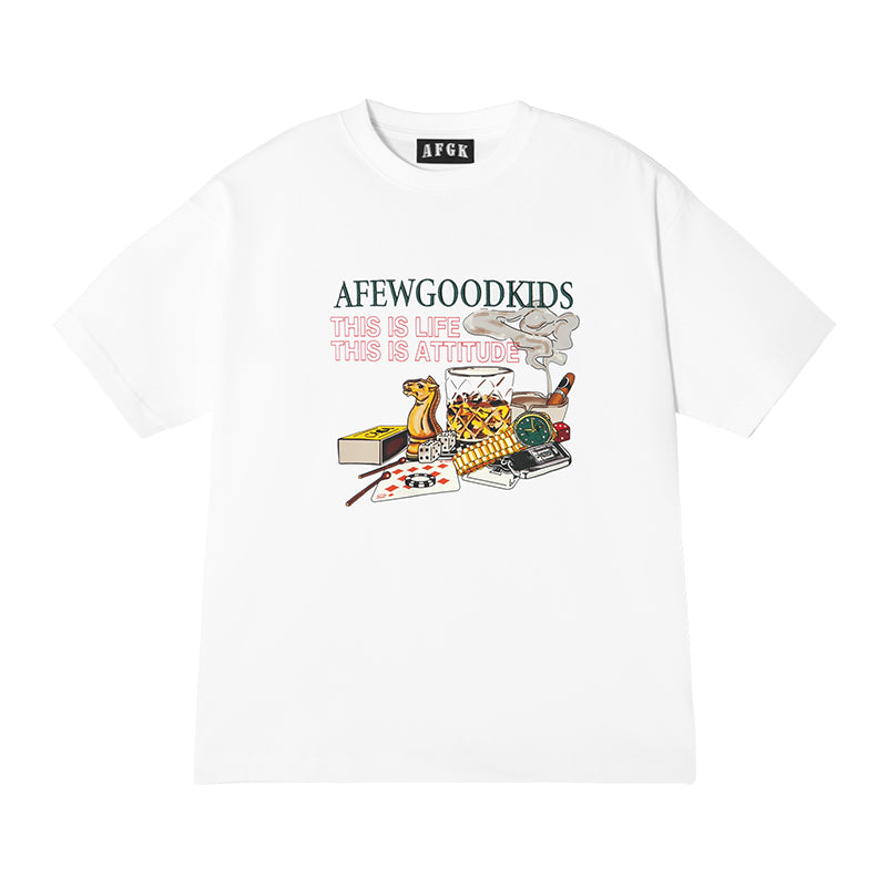 AFGK Cigarette Vintage Party Graphic Tee