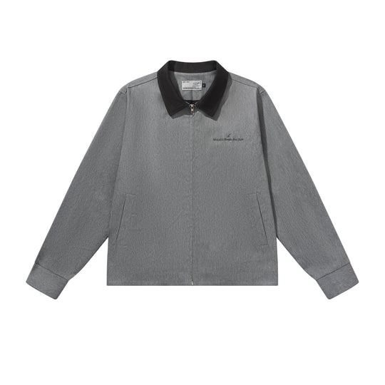 Harsh and Cruel Embroidered Lapel Collar Jacket