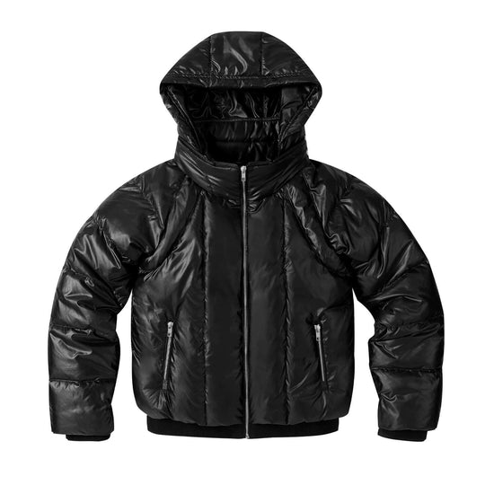 Night Lab Slim Fit Hooded Down Jacket | Face 3 Face
