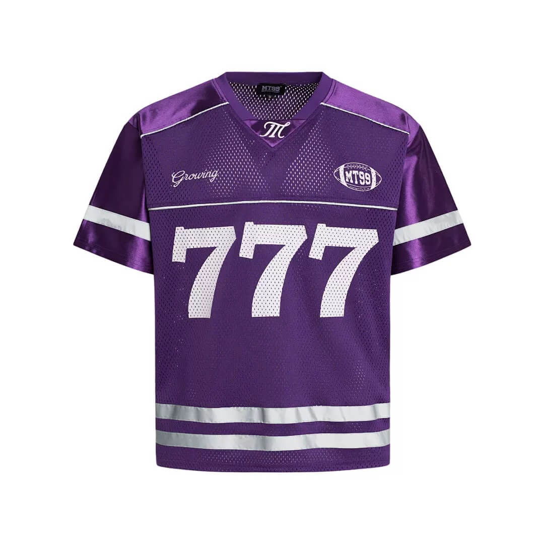 F3F Select 777 Numbering Reflective Stripe Mesh Short Sleeve Hockey Jersey | Face 3 Face