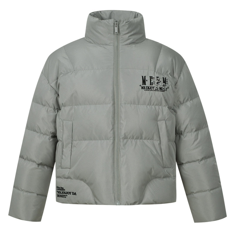 MEDM Honeycomb Pattern Down Jacket | Face 3 Face