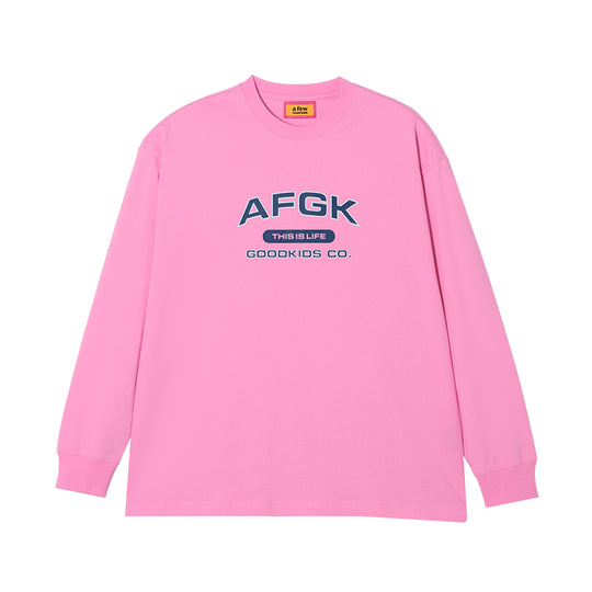 AFGK Letters Basic Long Sleeved Tee