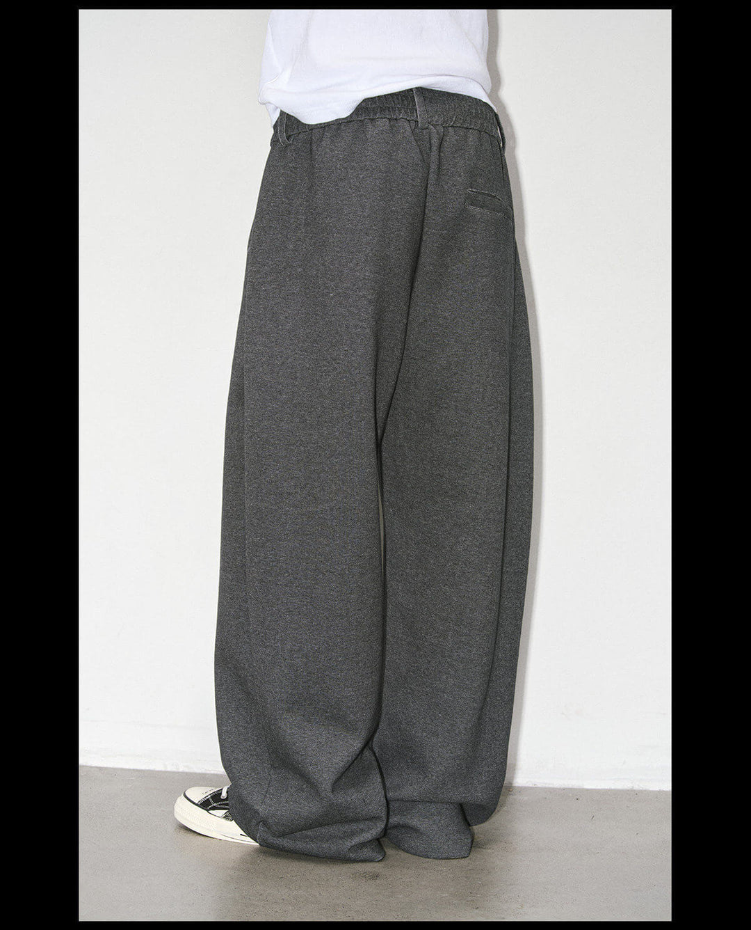 NOVACAM Air Layered Curved Baggy Sweatpants | Face 3 Face