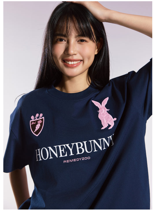 Remedy HONEYBUNNY Rabbit Embroidery Tee | Face 3 Face