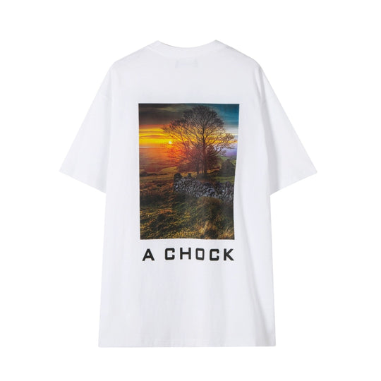 Achock Sunset Landscape Print Tee | Face 3 Face
