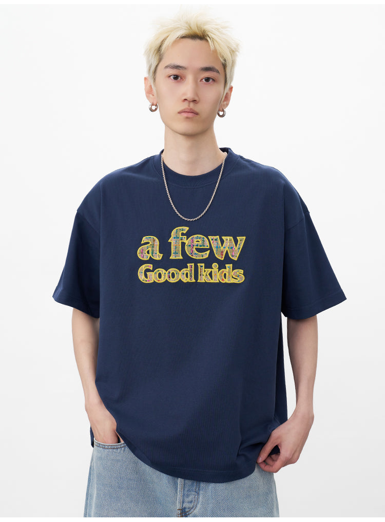 AFGK Ethnic Patch Embroidered Tee | Face 3 Face