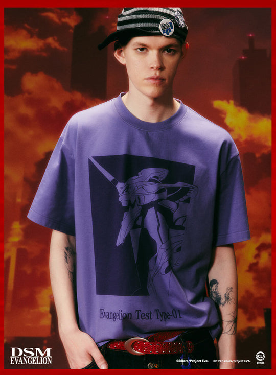 DSM x EVA Unit Graphic Print Short Sleeve Tee