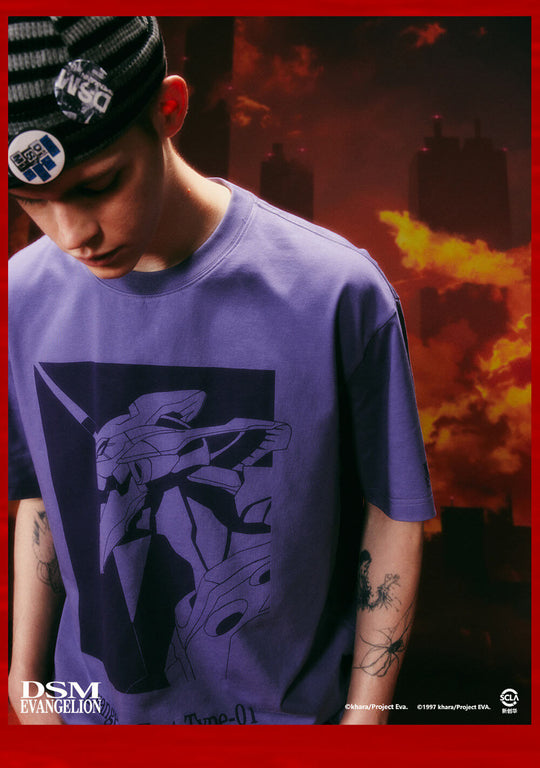 DSM x EVA Unit Graphic Print Short Sleeve Tee