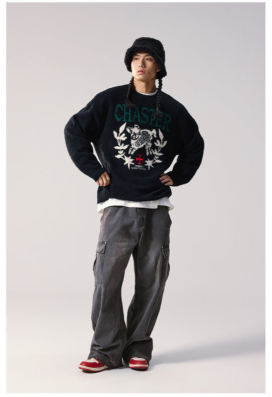 Remedy CHASTER Jacquard Knit Sweater | Face 3 Face