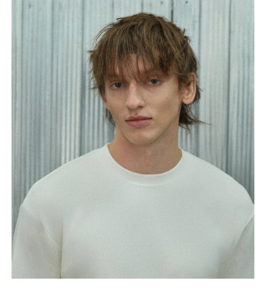 S45 Plain Ribbed Short Sleeve Tee | Face 3 Face