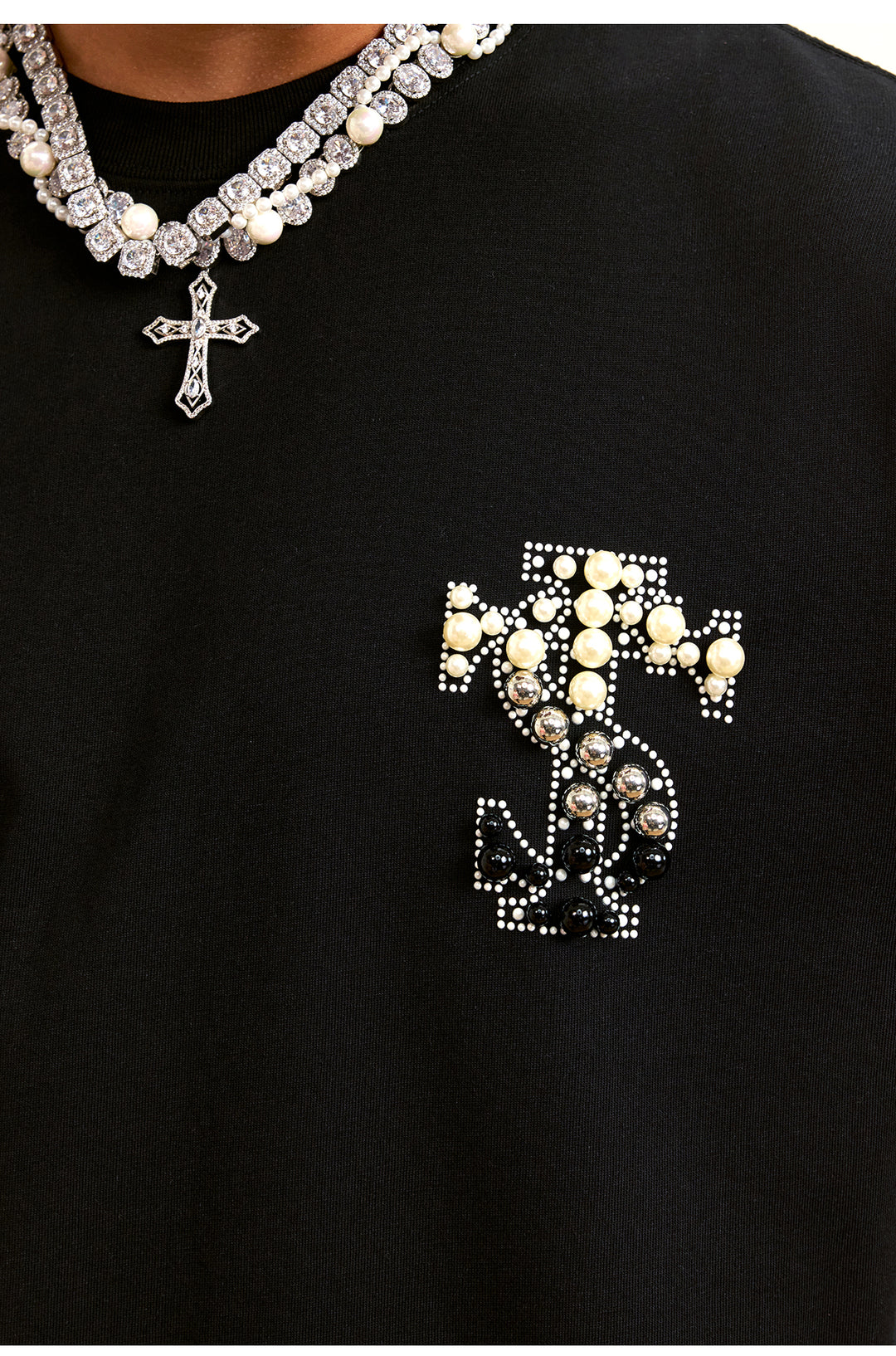 Small Town Kid 3 Color Pearl Logo Tee | Face 3 Face