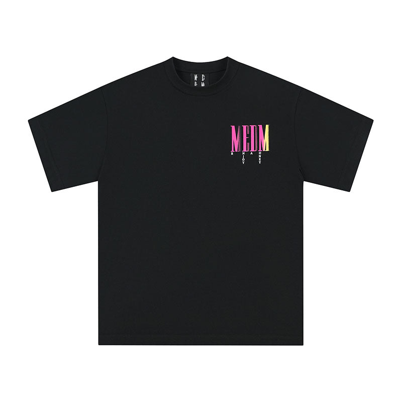 MEDM Letter Gradient Printing Tee