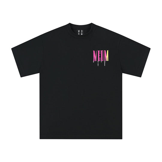 MEDM Letter Gradient Printing Tee