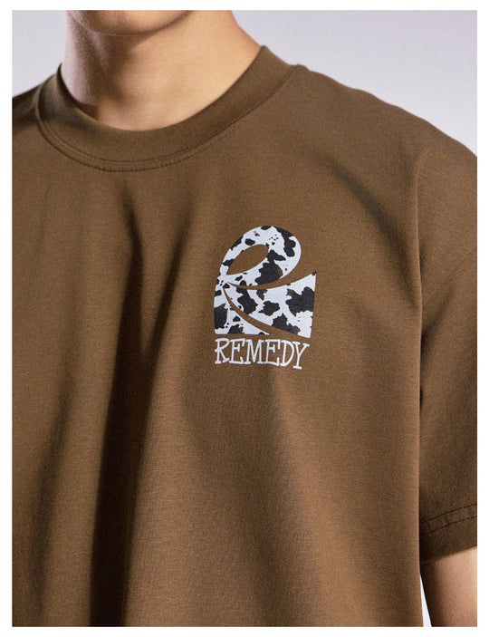 Remedy Animal Logo Print Tee | Face 3 Face