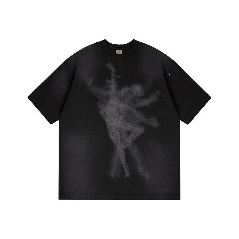 Labt Ballerina Phantom Distressed Tee | Face 3 Face