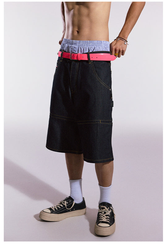 Remedy Neon Metal Studded Leather Belt | Face 3 Face