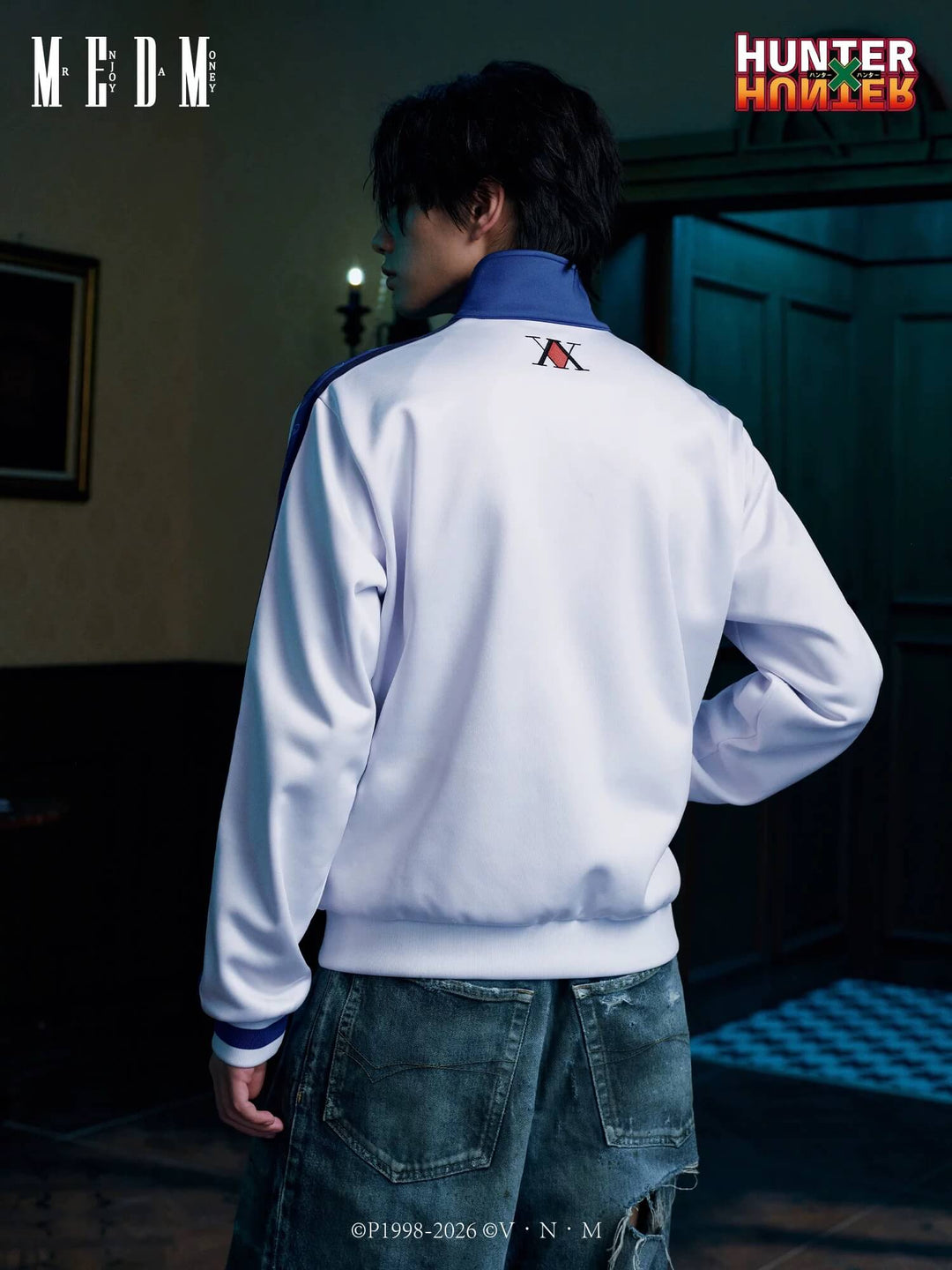 MEDM × HUNTER×HUNTER Character Icon Color Block Track Jacket