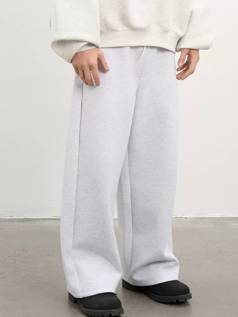 AFGK Basic Logo Draped Straight Sweatpants | Face 3 Face