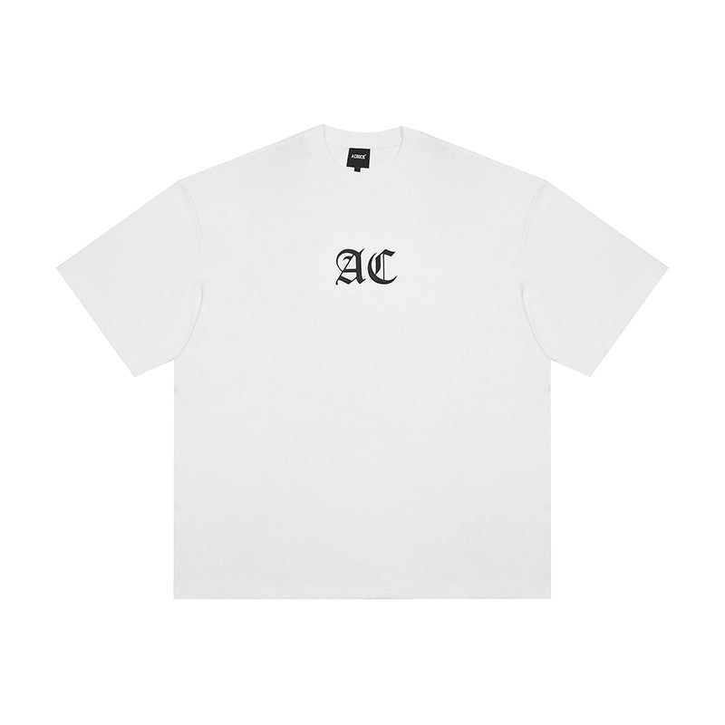 Graphic Tee | Achock Basic AC Logo Print Tee | Face 3 Face