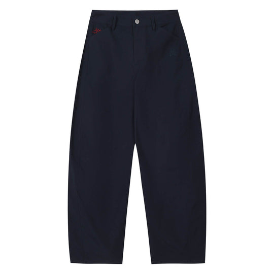 MEDM Lightweight Embroidered Baggy Pants | Face 3 Face