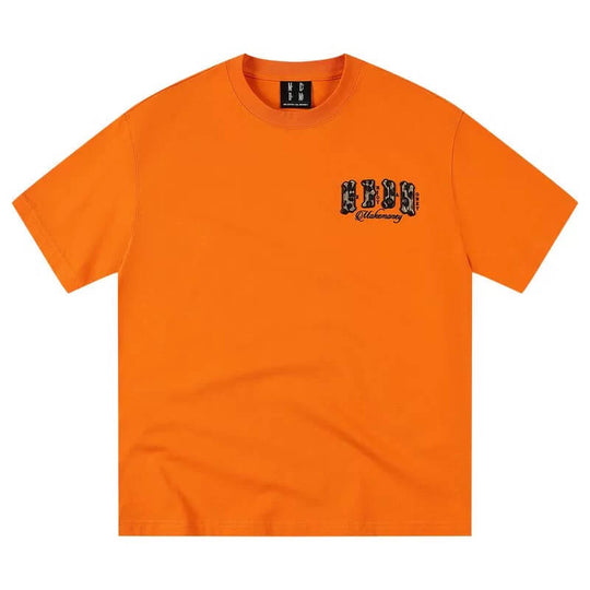 MEDM Small Leopard Logo Patch Long Sleeve Tee | Face 3 Face